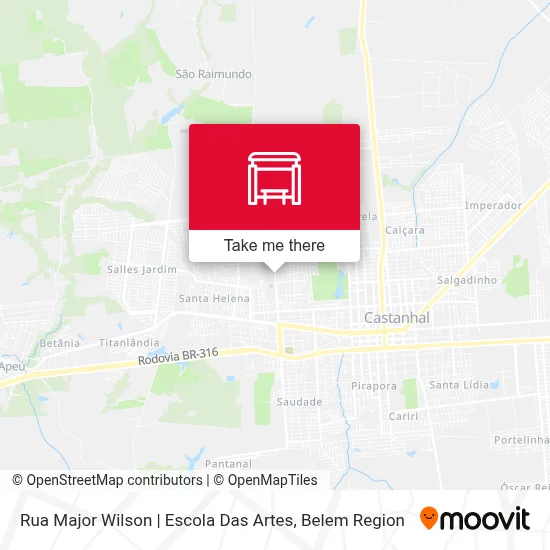 Rua Major Wilson | Escola Das Artes map