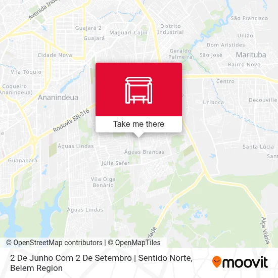 2 De Junho Com 2 De Setembro | Sentido Norte map
