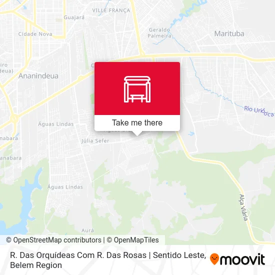 R. Das Orquídeas Com R. Das Rosas | Sentido Leste map