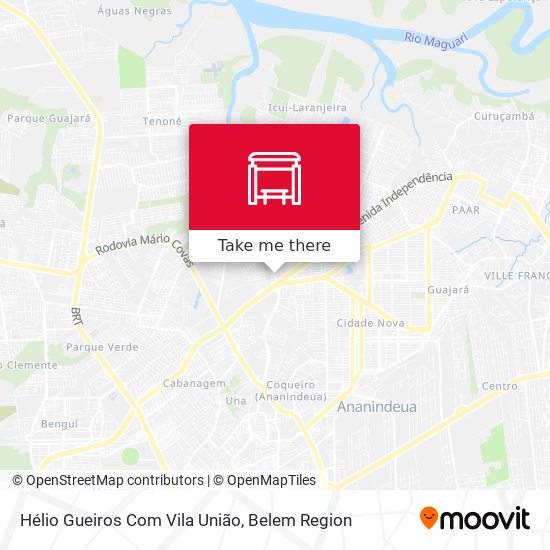 Hélio Gueiros Com Vila União map