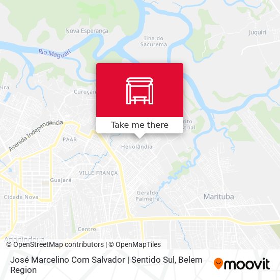José Marcelino Com Salvador | Sentido Sul map