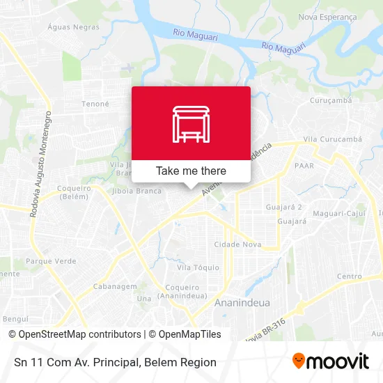 Sn 11 Com Av. Principal map