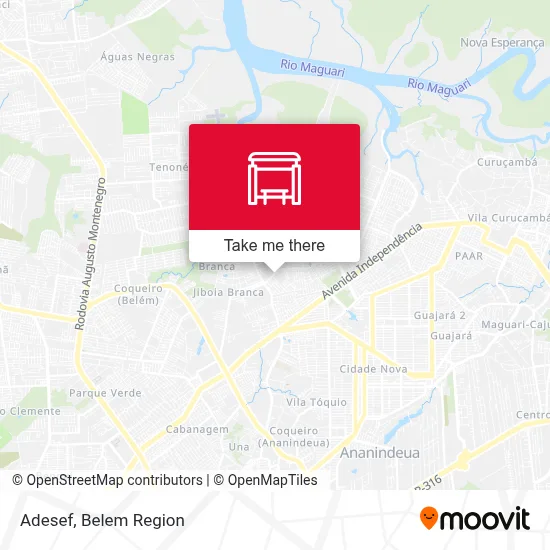 Adesef map