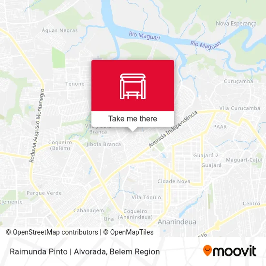 Raimunda Pinto | Alvorada map