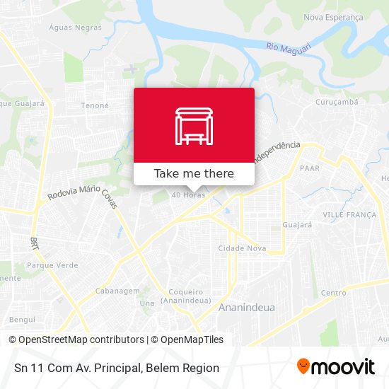 Sn 11 Com Av. Principal map