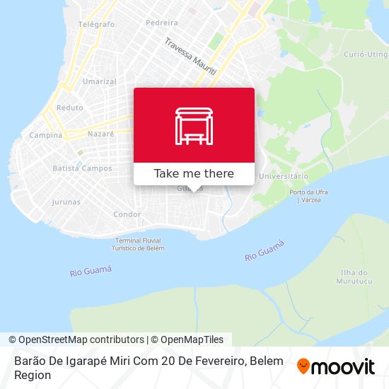 Barão De Igarapé Miri Com 20 De Fevereiro map