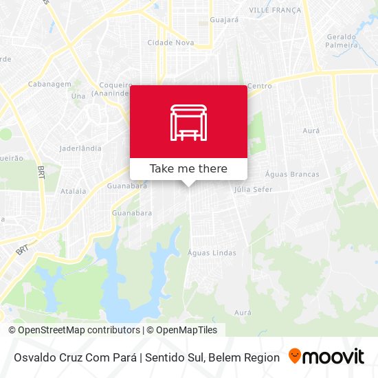Osvaldo Cruz Com Pará | Sentido Sul map
