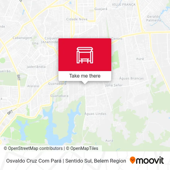 Osvaldo Cruz Com Pará | Sentido Sul map