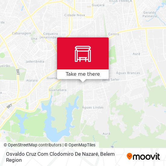 Osvaldo Cruz Com Clodomiro De Nazaré map