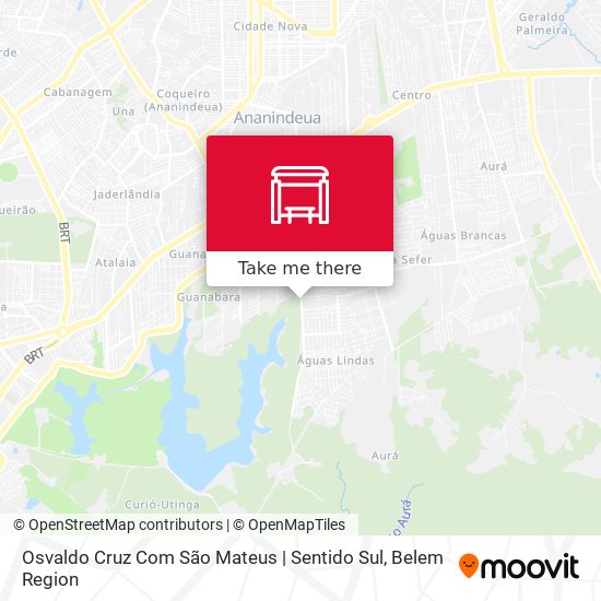 Osvaldo Cruz Com São Mateus | Sentido Sul map