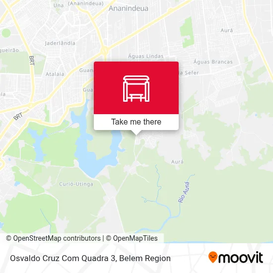Osvaldo Cruz Com Quadra 3 map