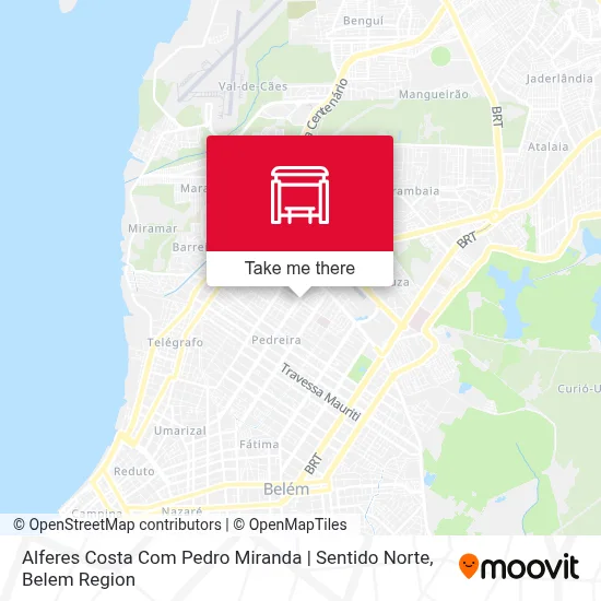 Alferes Costa Com Pedro Miranda | Sentido Norte map