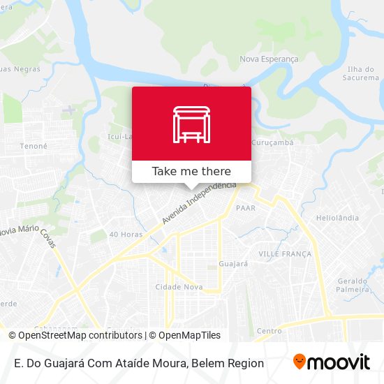 E. Do Guajará Com Ataíde Moura map