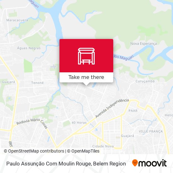 Paulo Assunção Com Moulin Rouge map
