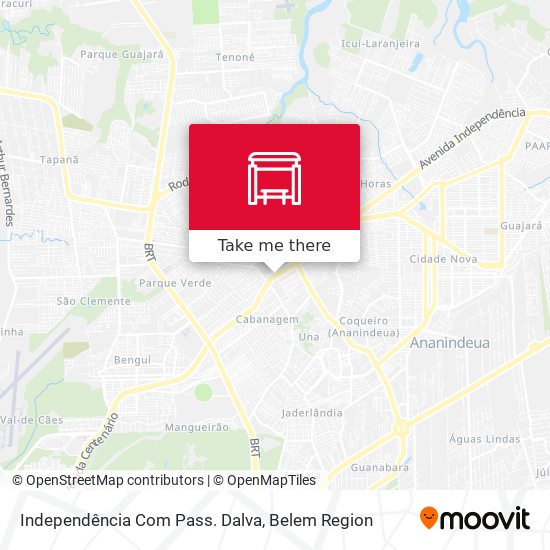 Independência Com Pass. Dalva map