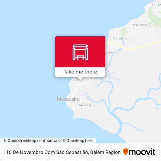 16 De Novembro Com São Sebastião map