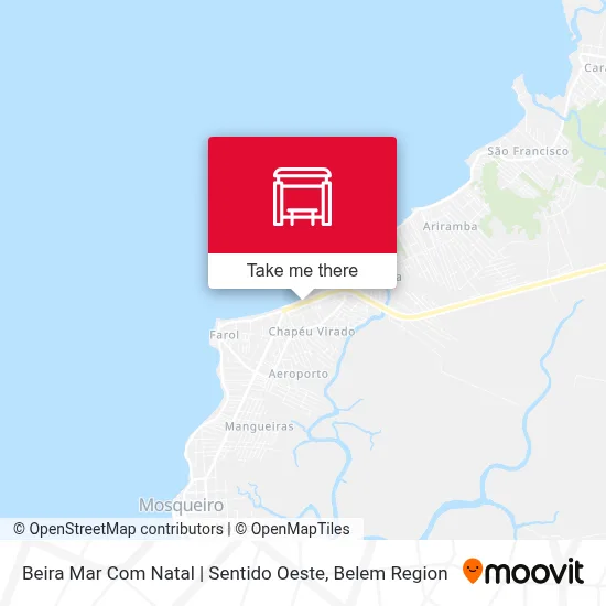 Beira Mar Com Natal | Sentido Oeste map