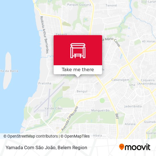 Yamada Com São João map