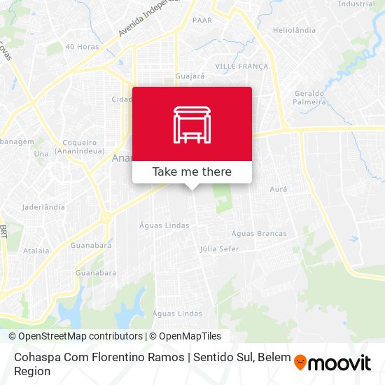 Cohaspa Com Florentino Ramos | Sentido Sul map