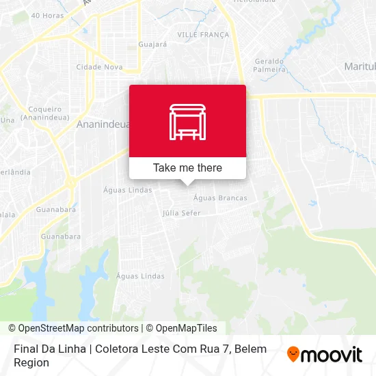 Final Da Linha | Coletora Leste Com Rua 7 map