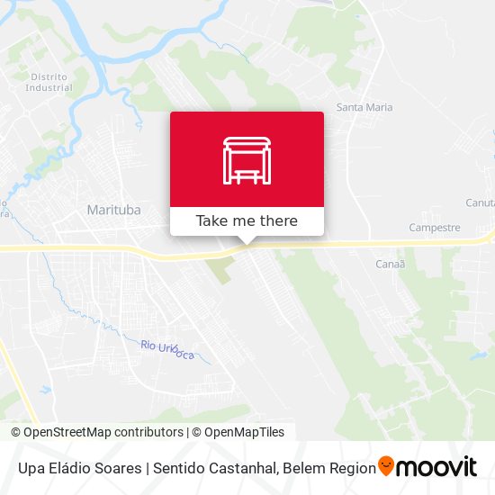 Upa Eládio Soares | Sentido Castanhal map