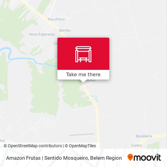Amazon Frutas | Sentido Mosqueiro map