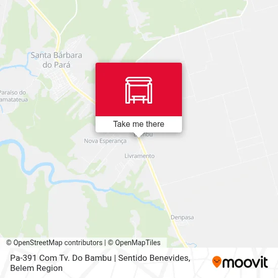 Pa-391 Com Tv. Do Bambu | Sentido Benevides map