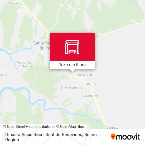 Ginásio Assis Baia | Sentido Benevides map