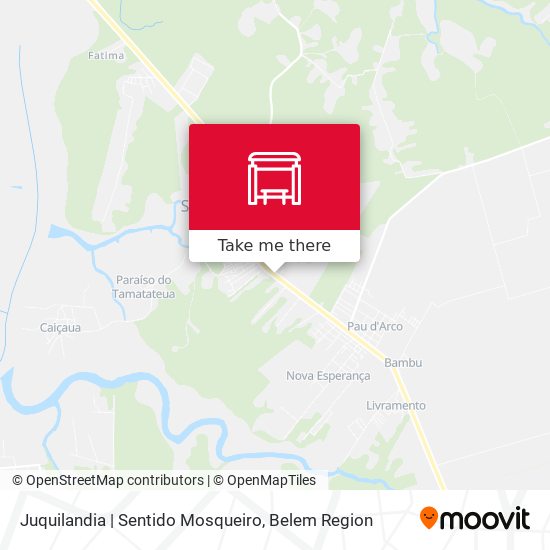 Mapa Juquilandia | Sentido Mosqueiro