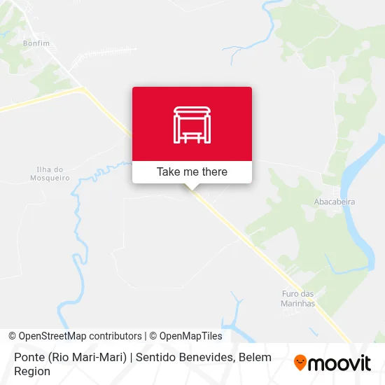 Ponte (Rio Mari-Mari) | Sentido Benevides map