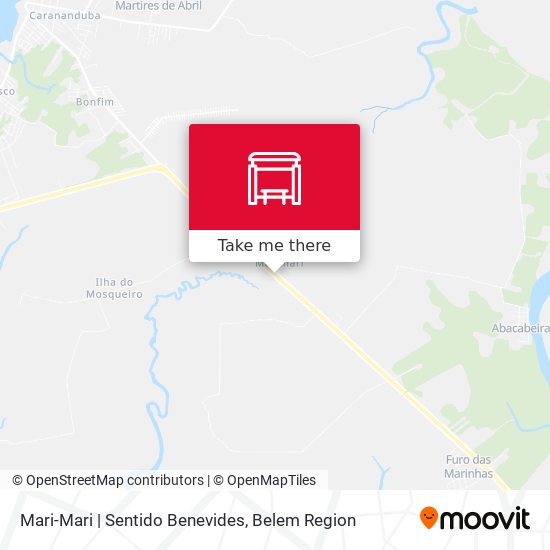Mari-Mari | Sentido Benevides map