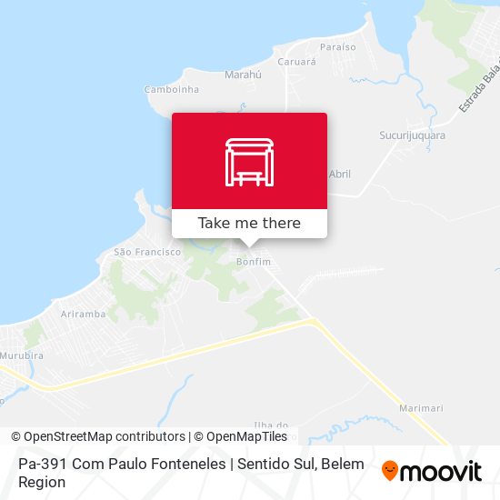 Pa-391 Com Paulo Fonteneles | Sentido Sul map