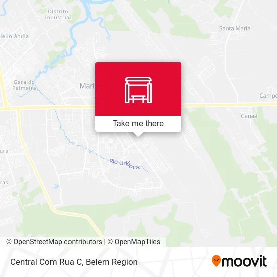 Central Com Rua C map