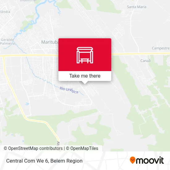 Central Com We 6 map