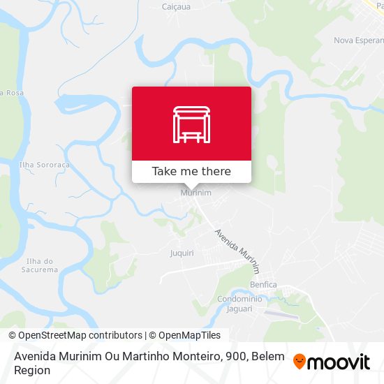 Mapa Avenida Murinim Ou Martinho Monteiro, 900