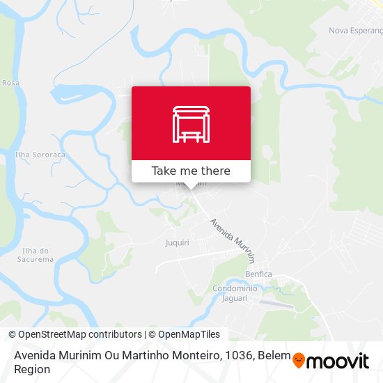 Avenida Murinim Ou Martinho Monteiro, 1036 map