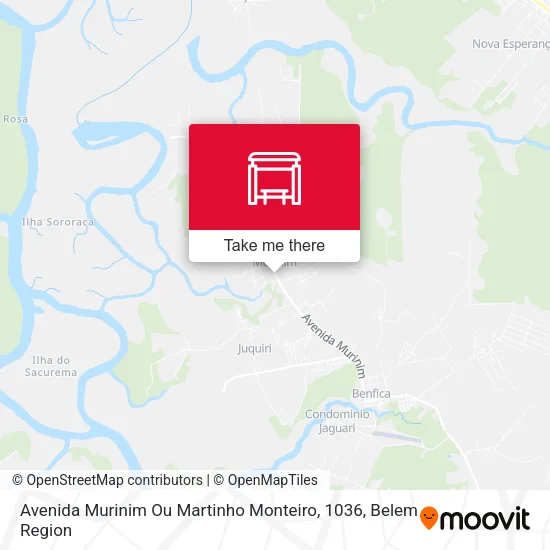 Avenida Murinim Ou Martinho Monteiro, 1036 map