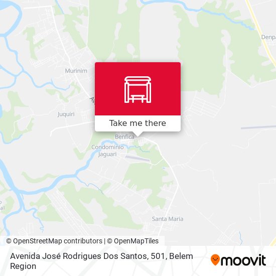 Avenida José Rodrigues Dos Santos, 501 map