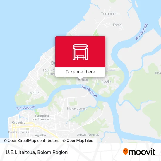U.E.I. Itaiteua map