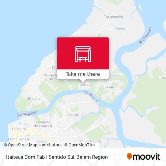 Itaiteua Com Fab | Sentido Sul map