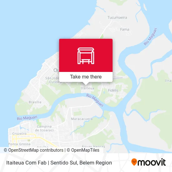 Itaiteua Com Fab | Sentido Sul map