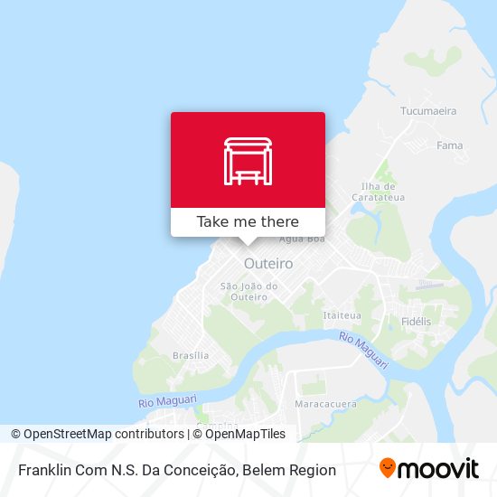 Franklin Com N.S. Da Conceição map