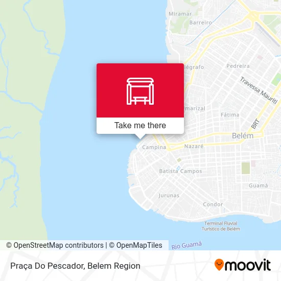 Praça Do Pescador map