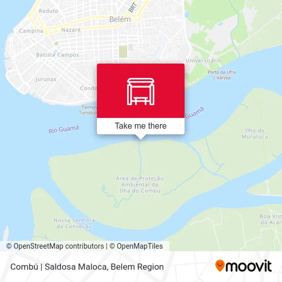 Combú | Saldosa Maloca map