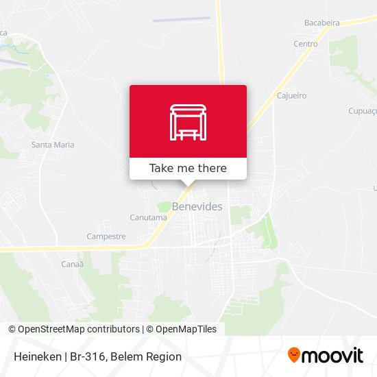 Mapa Heineken | Br-316