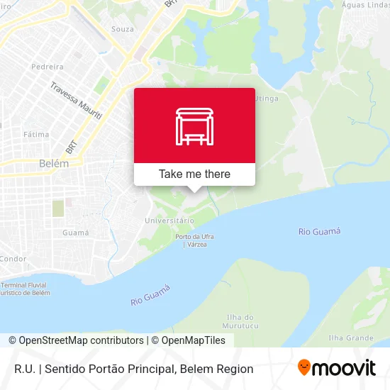R.U. | Sentido Portão Principal map