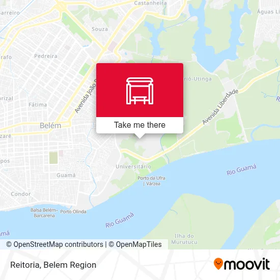Reitoria map