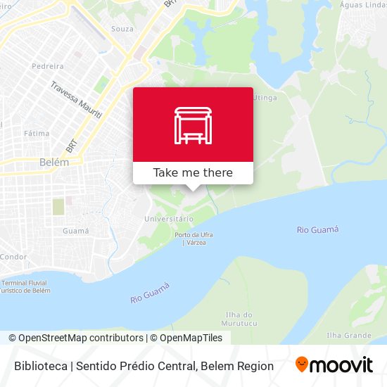 Biblioteca | Sentido Prédio Central map