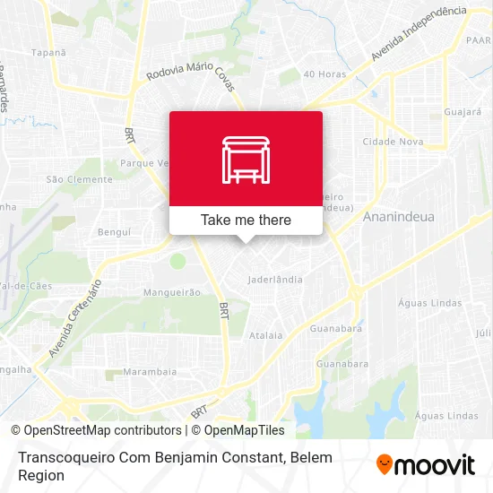 Transcoqueiro Com Benjamin Constant map