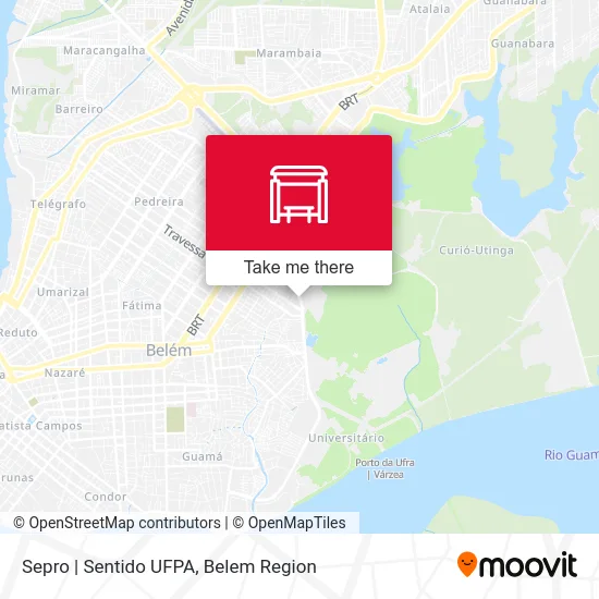 Sepro | Sentido UFPA map